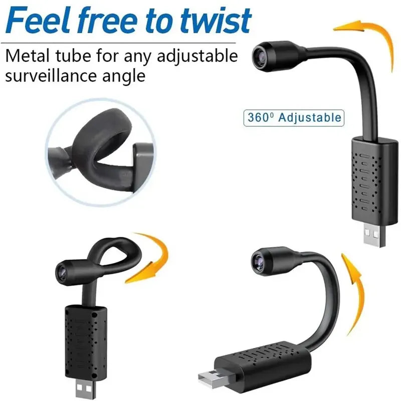 Mini Surveillance Camera With Wifi Night Vision
