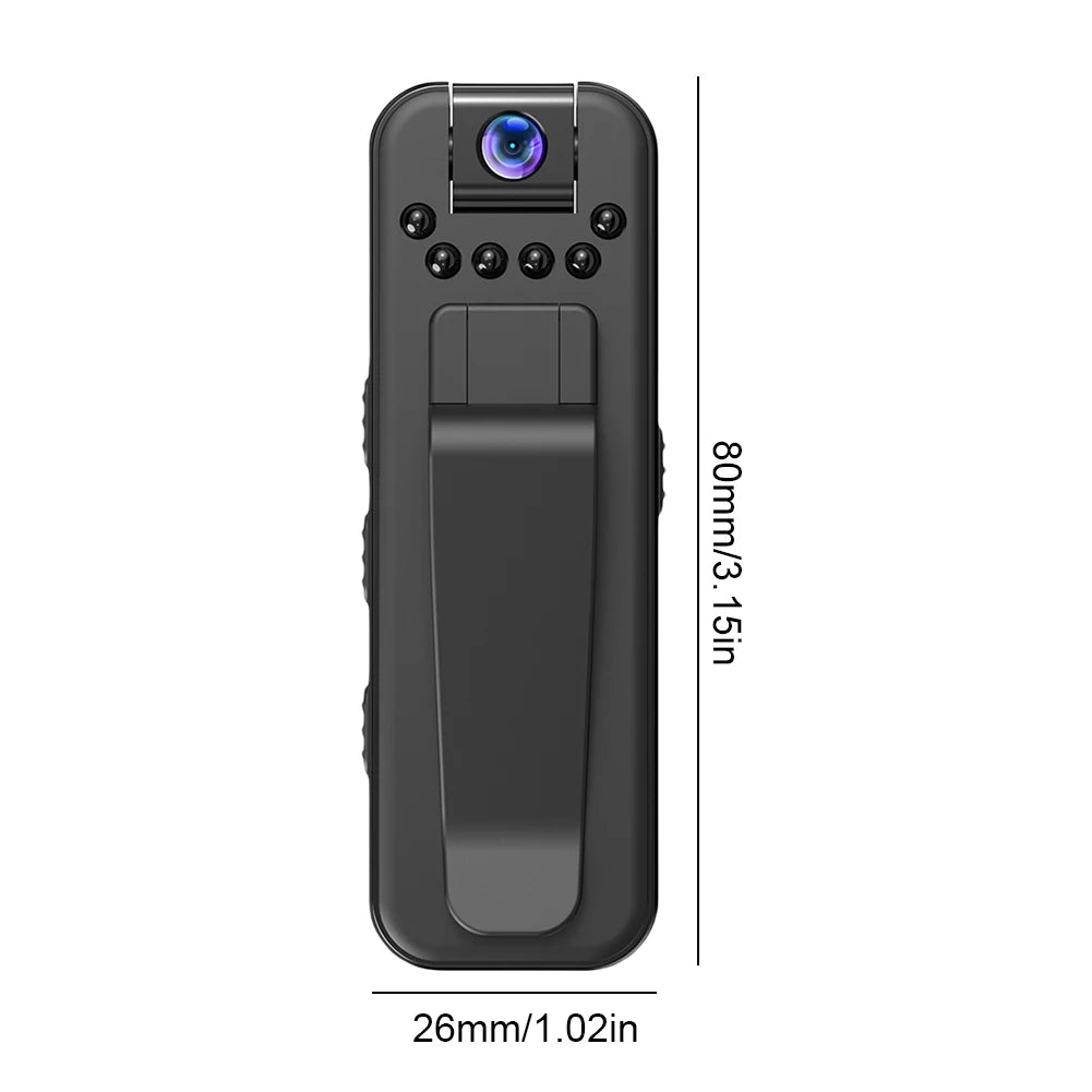 Mini Camera WiFi Infrared Night Vision Police Body Cam