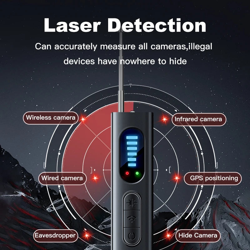 Hidden Camera Detector Anti-Spy Car GPS Tracker Finder