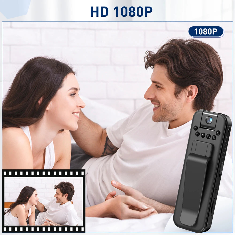 Mini Camera WiFi Infrared Night Vision Police Body Cam