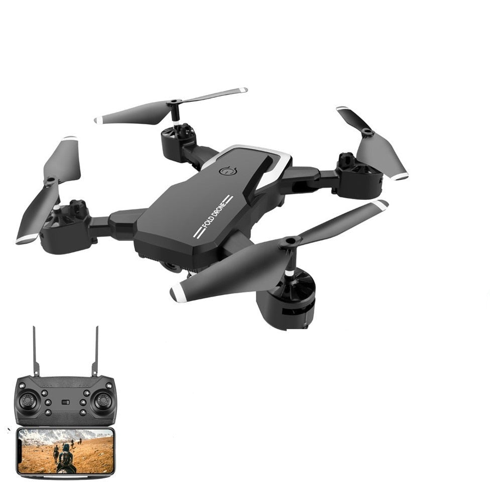 Justgreenbox - Caméra 4K Mini Drone Pliable Quadcopter Jouet d'intérieur  avec Fonction Trajectoire Vol Mode Sans Tête 3D Auto Hover - Drone connecté  - Rue du Commerce