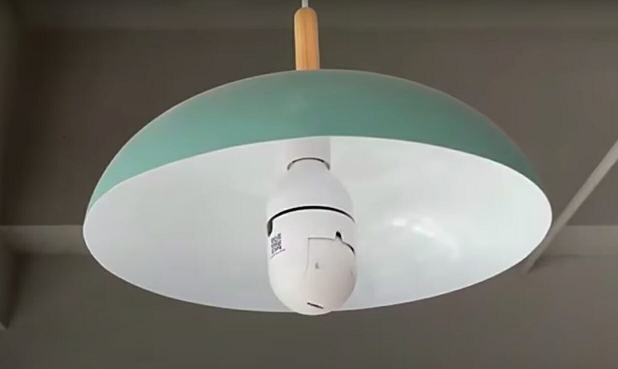 Hidden Camera in Ceiling Light Fixture (A Breakdown)