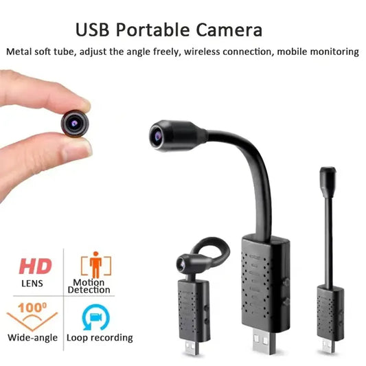 Mini Surveillance Camera With Wifi Night Vision