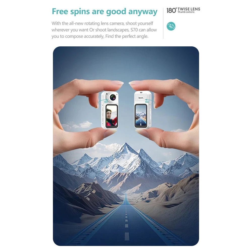 Mini Magnetic Thumb Camera