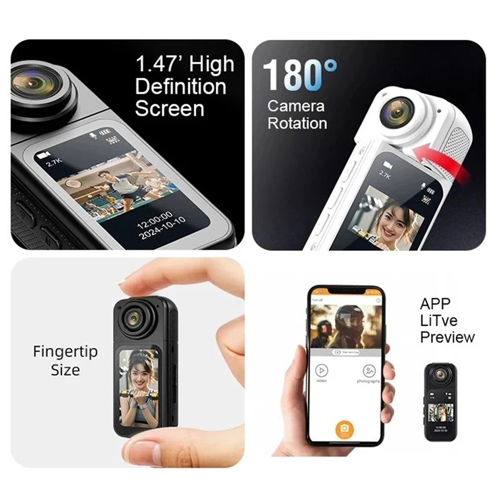 Mini Magnetic Thumb Camera
