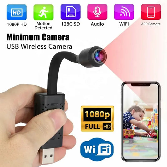Mini Surveillance Camera With Wifi Night Vision