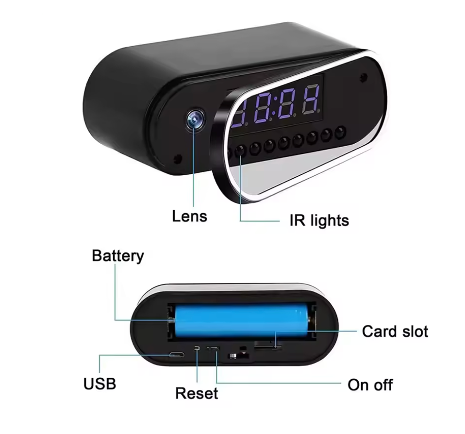 Mini Clock Camera