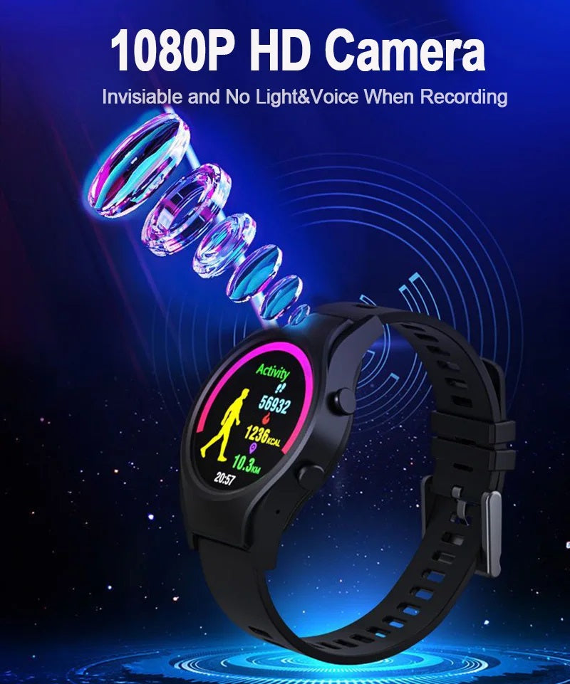 1080P HD Mini Camera Smart Watch