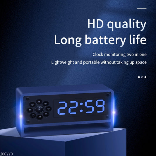 HD Wifi Mini Camera Clock