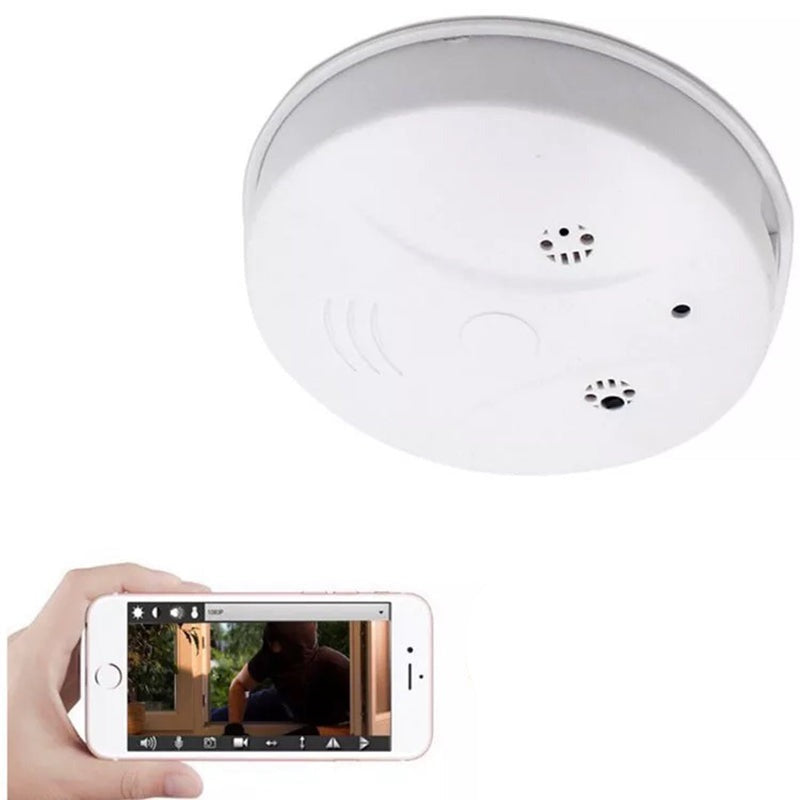 HD WiFi Smoke Detector Spy Camera - SpyTechStop