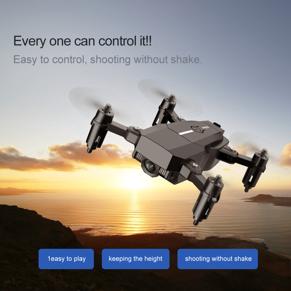 Foldable Mini Drone With RC Quadrocopter With Camera HD