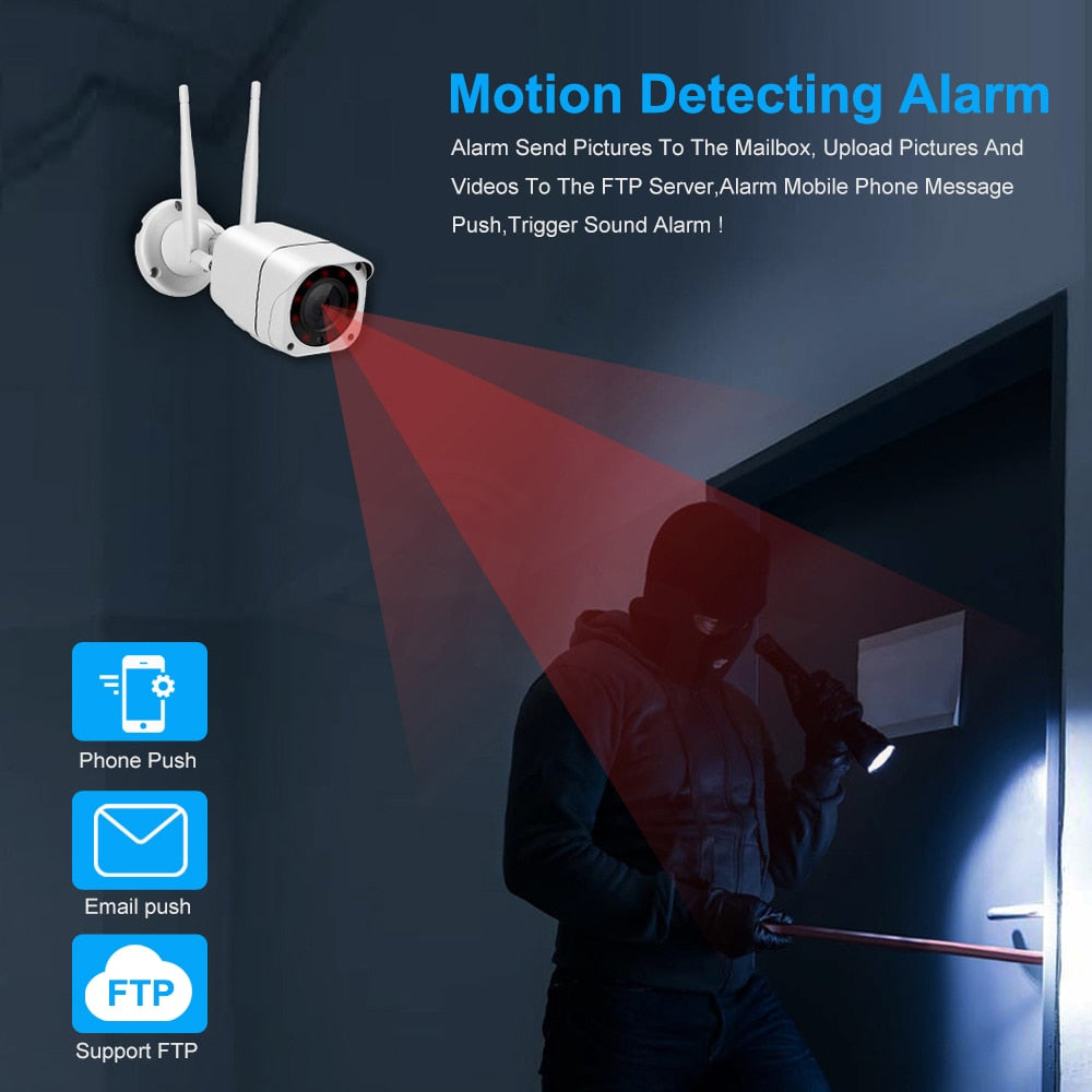 4G SIM Outdoor Security CCTV Bullet Camera