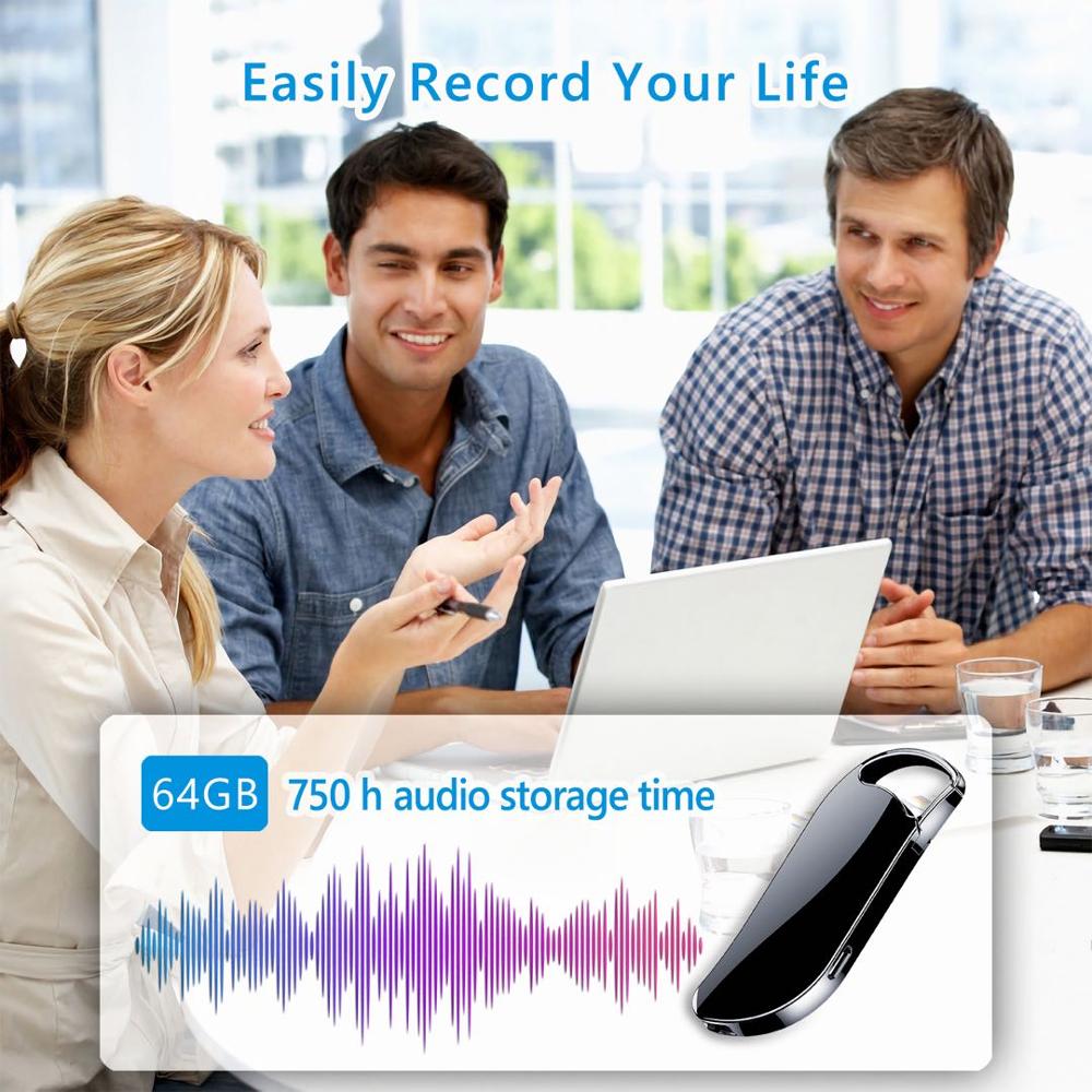 Spy Key Chain Voice Recorder 8GB - 192 Hours