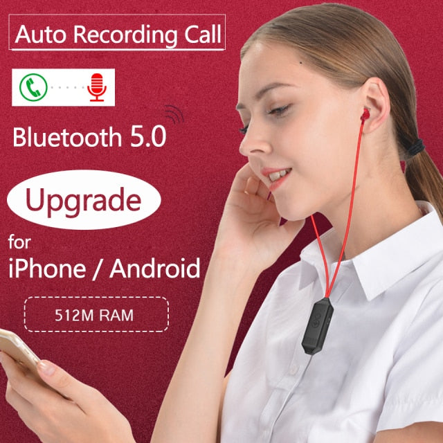 Cellphone Call Recorder In/Out Headset