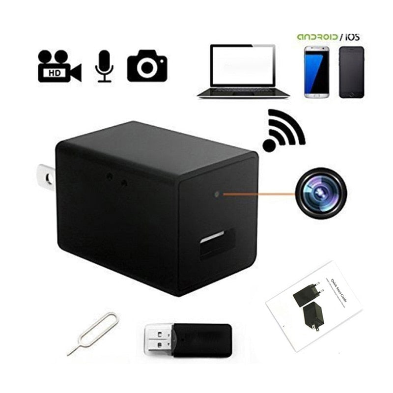 USB Charger Mini Camera (Memory Not Included)