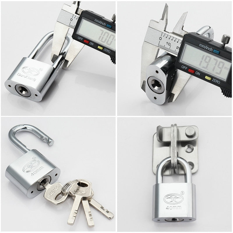 Stainless Steel Anti-Theft Waterproof PadLock