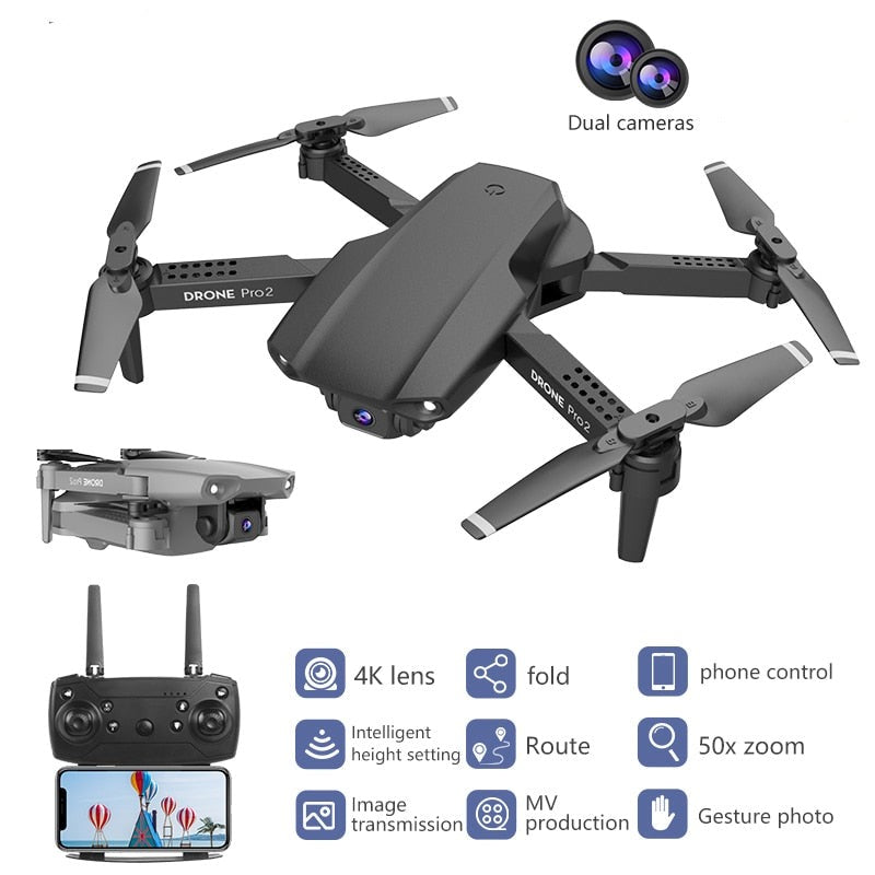 Drone With 1080p Camera, Idea16 Rc Drone With 2 Cameras/optical