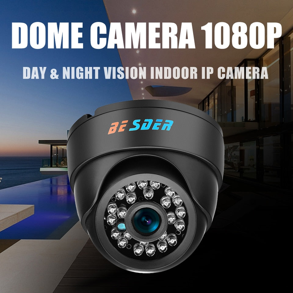 1080p Wide Angle Indoor Dome Camera - SpyTechStop