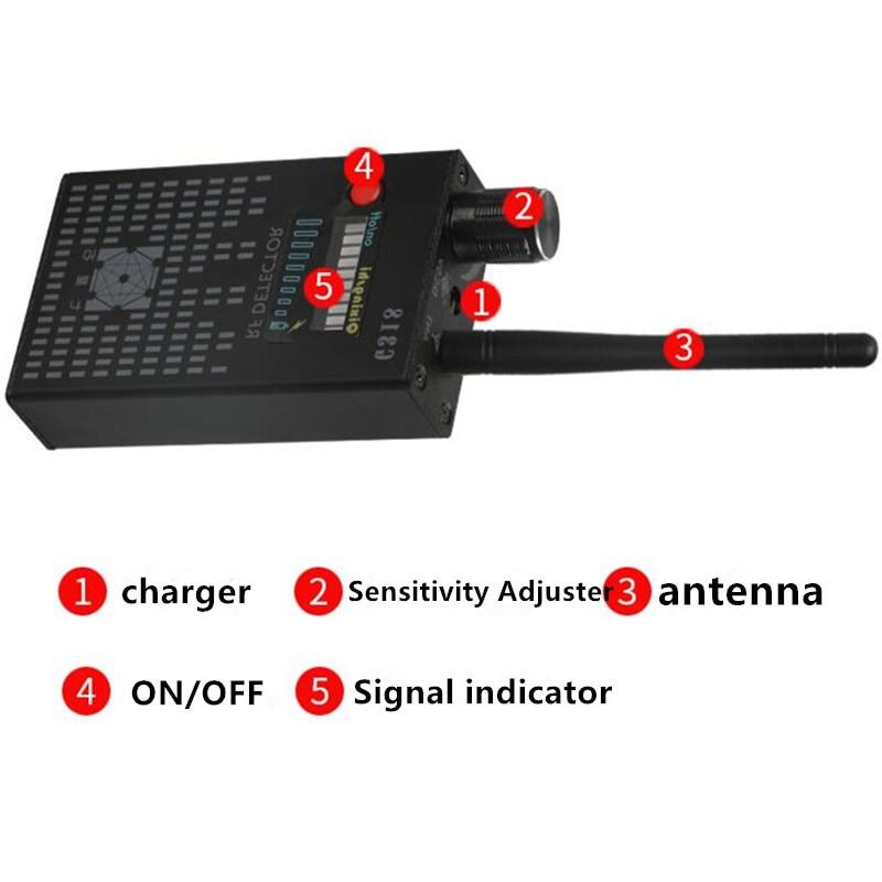 8000MHz Wireless Signal Detector - SpyTechStop