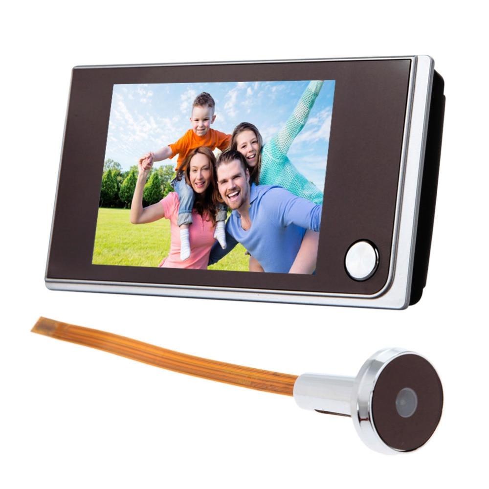 3.5 inch LCD 120 Degree Color Peephole Camera - SpyTechStop