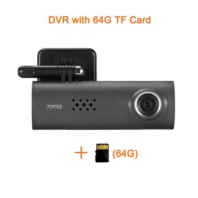 1080P Xiaomi WIFI Dash Cam (70 Minutes, DVR, Wireless, 130 Degree, 30fps) - SpyTechStop